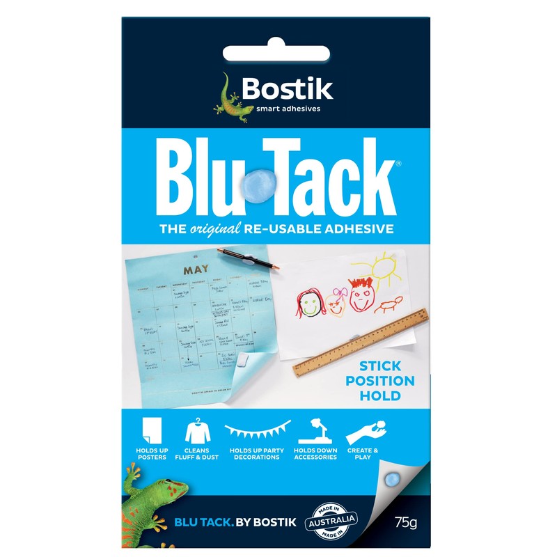Blu-Tack Reusable Adhesive 75g