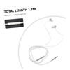 KOMBIUDA Earphones with Jack Ergonomic in Ear Design Compatibility for