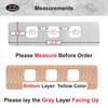 Faucet Mat Bathroom Sink 3-square-hole : AHA HOMEWARE Diatomite Rubber