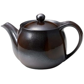 Banko Ware 18368 "Plenty of Pouring" Pot, Teapot, Large Capacity, For 2-3 People, Capacity: Approx. 14.2 fl oz (420 ml), No. 2, Soil Incense, Made in Japan
