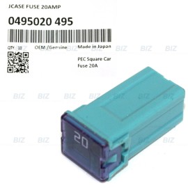 Factory/OEM Japan 10pcs ORIGINAL 0495020 495 32V 20Amp JCAS20 Cartridge Rated Fuse