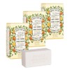 Panierdessens Absolute Perfumed Soap, 3 Pieces Bulk (Very Popular! Orange
