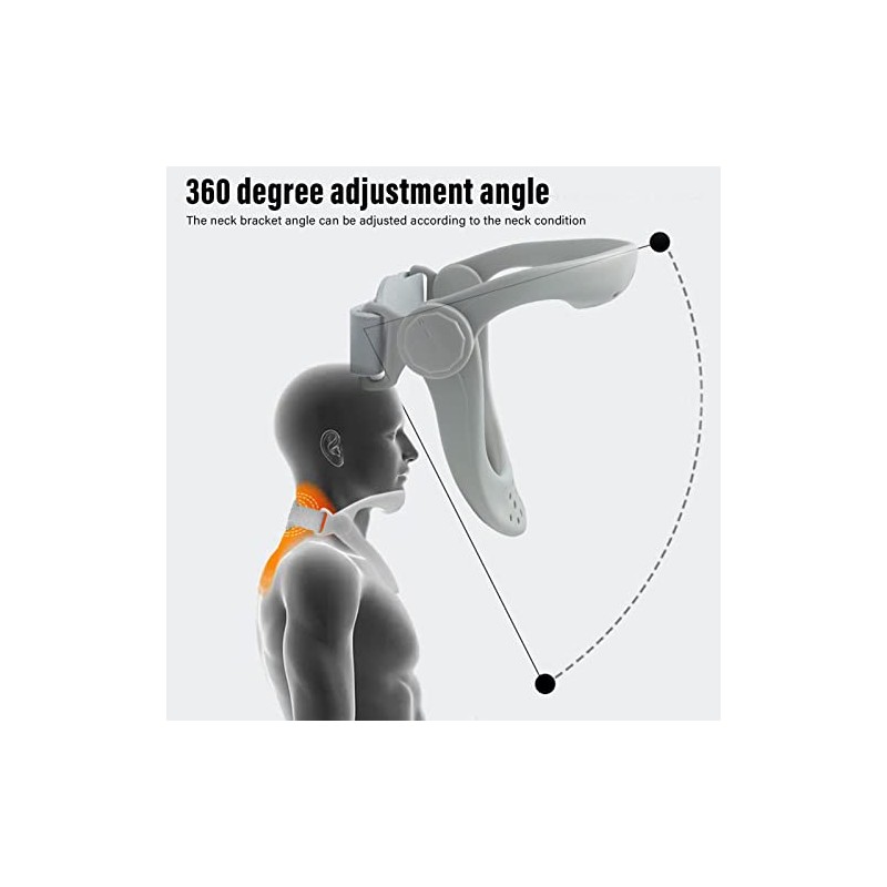 Fdit Corrector Postural Cervical Ajustable 360°, Alivio de Presión