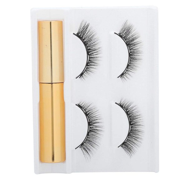 Magnetic Eyelashes Set, 2 Pairs of 5 Magnet False Eyelash