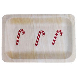 Perfect Stix Perfectware 7 Candy Cane Print 8 with Candy Canes Printed in Red (Pack of 8)
