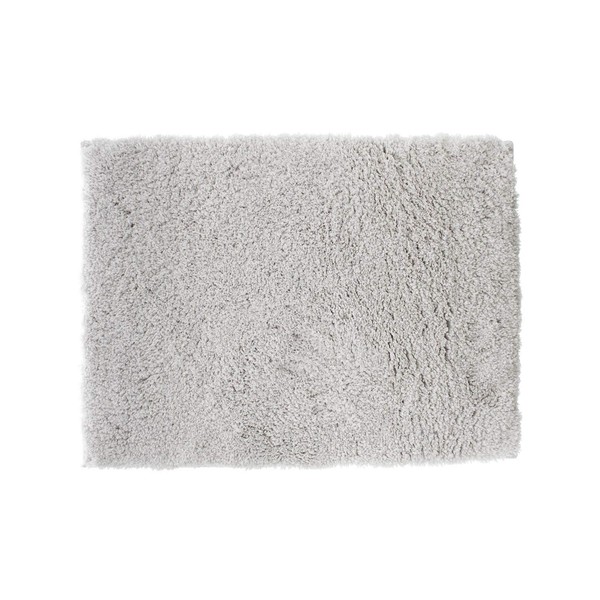 Hashizume Shoten Bathroom Foot Wiping Mat, Light Gray, Approx. 13.8