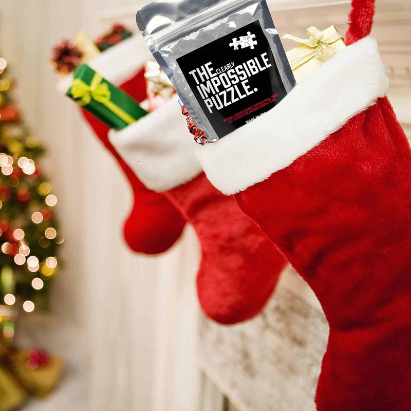 Broken Glass Puzzle - Clear - Unique The Clearly Impossible