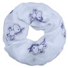 Soul-Cats Children's Loop Scarf Unicorn Cotton Viscose Blue Glitter, blue