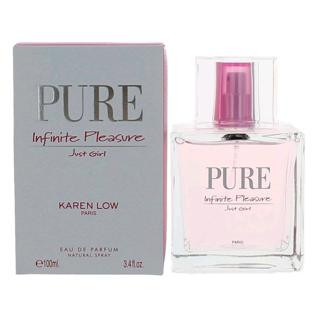 Pure infinite pleasure - just girl by Karen low perfume for Women 3.4Oz/100ml Eau De Parfum spray