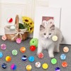 24 Pieces Bouncy Balls 32mm Bounce Balls 6 Styles High