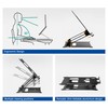 ACT AC8140 Foldable Aluminium Laptop Stand, Height-Adjustable Laptop Stand, up