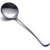 HAPPY KIT Soup Spoons 50-Piece Premuim Stainless Steel Dinner Spoons