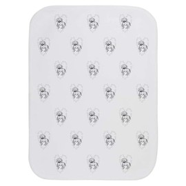 Azeeda 'Dog Paradise Surrounded by Bones' Baby Burp/Wash Cloth (BC00024264)