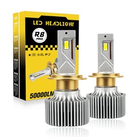 CYNBHH - Faros de automóviles, 300W 50000LM Sistema de iluminación de automóviles de Bombillas, Haz Alto / Haz bajo, Kit de conversión de Luces antiniebla, H4 9006 9005 H11 H7 , un par (H3)
