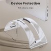 Yikola Acrylic Vertical Laptop Stand - Space-Saving Organizer