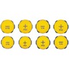 VACO VAC7082 8-Piece Screwdriver Set, Versatile Phillips and Slotted Drivers,