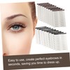 Minkissy 18pcs Natural Look Eyebrow Transfer Stickers Imitation for Sparse