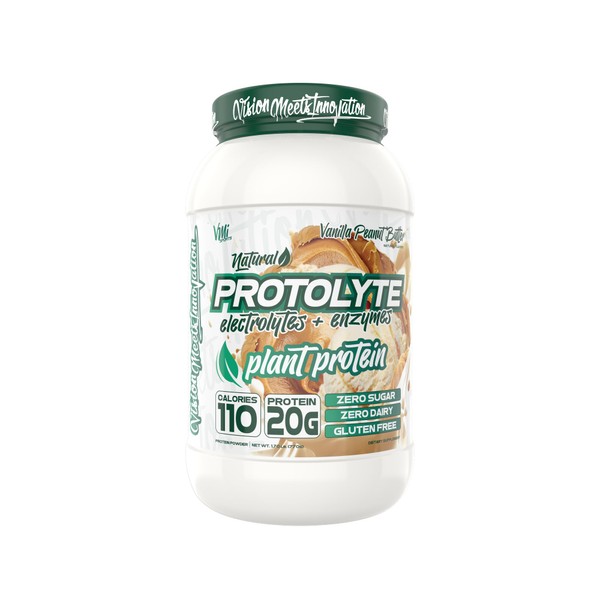 VMI Sports Protolyte Natural Plant Protein with Electrolytes and Enzymes