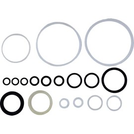KUNZER WK 1075 FSH-11 Repair Kit for WK 1075 FSH - Replacement Sealing Rings for Hydraulic Trolley Jack - 18 Pieces