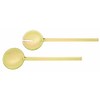 Guzzini Salad Servers, Acrylic, Amber, 0.1 x 0.1 x 0.1