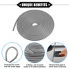 X AUTOHAUX Car Door Edge Guard, 16.4ft U Shape Rubber