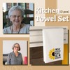 INNObeta Grandma Gifts Kitchen Towel 2 Pack, 16x24 in Microfiber