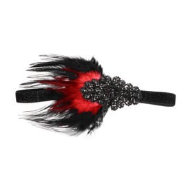 PACKOVE Headwear Fascinators Women Headband 1920s Flapper Hair Hoop Headband for Women