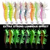 Luminous Squid Jig Hooks Shrimps Lure Saltwater Fishing Lures Octopus