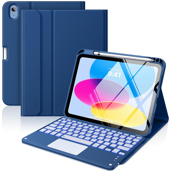 MoKo MoKo Touch Keyboard Case for iPad (A16) 11th Generation