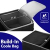 Trunk Organizer With Built-In Insulated Leak Proof Cooler Bag,Collapsible Cargo