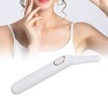 Recortador de bikini para mujer, eléctrico con luz LED, portátil,