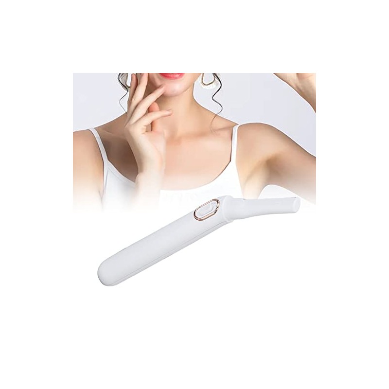 Recortador de bikini para mujer, eléctrico con luz LED, portátil,