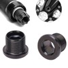 Bike Crank Screw Rust Proof Metal Chain Wheel Nut Bike