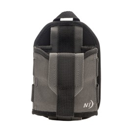 Nite Ize Traveler Drink Holster - Traveler & Water Bottle Holder for Hands-Free Use - Drink Pouch Holster for Waistbands & Belts - Adjustable Beverage Holder with Rotating Clip - Black