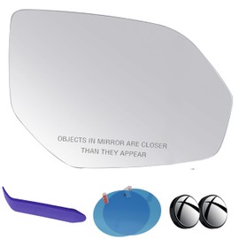 EAP Passenger Side Mirror Glass Compatible with Volkswagen Atlas 2018-2025, Atlas Cross Sport 2020-2025, Heated, 3CN857522F 3CN857522 VW1325108 VW1325107