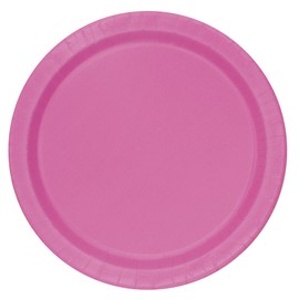 Hot Pink Dessert Plates, 20ct