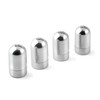 Weis 112243 Mini Table Salt Shakers Set 4 Pieces Stainless
