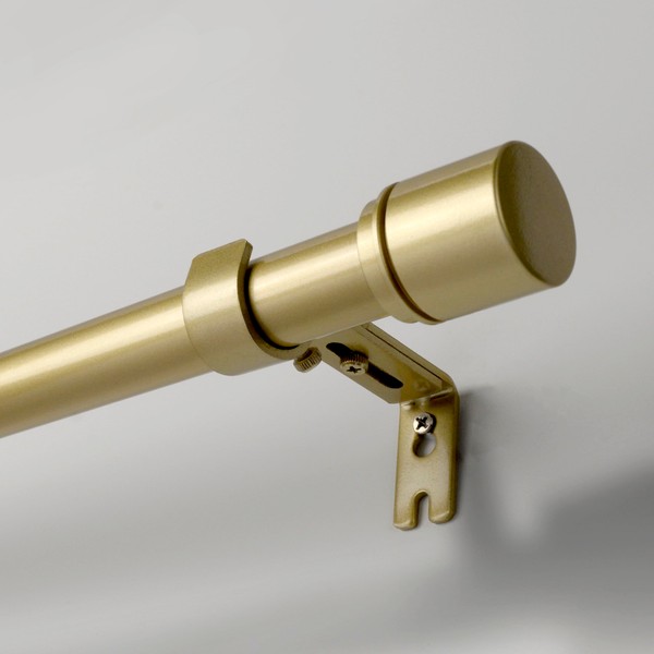 Curtain Rods for Windows 16 to 88 Inches, Adjustable Curtain