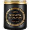 AOOVOO Scented Candles for Men - Mahogany Teakwood Scent, Women