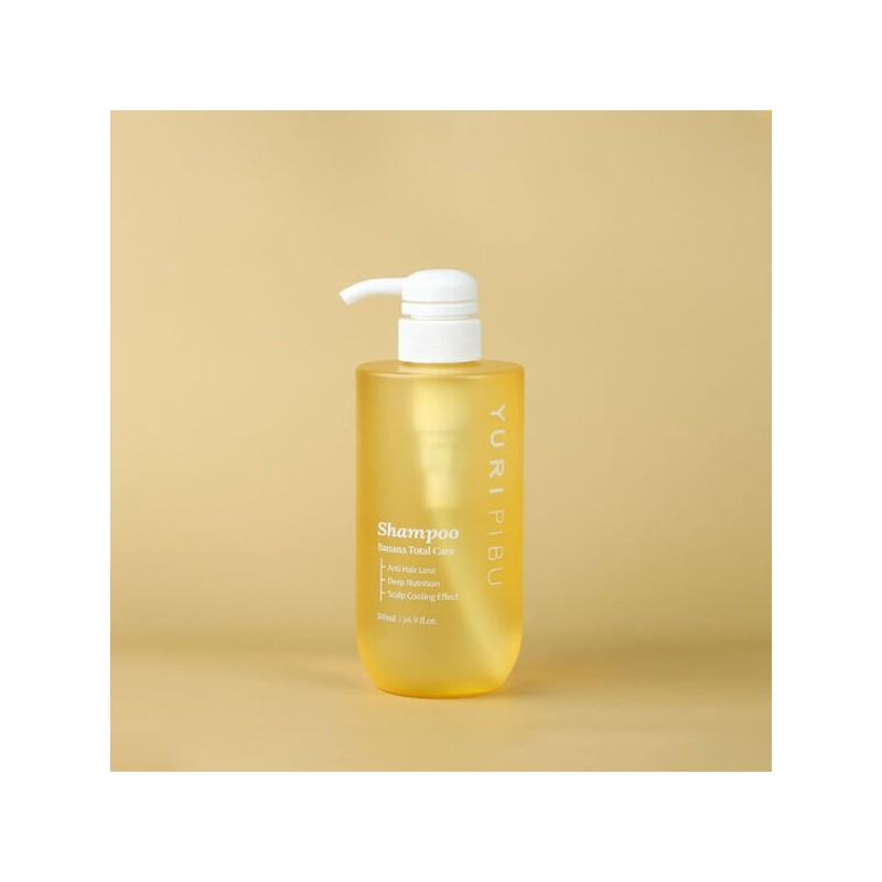 Yuripibu Banana Total Care Shampoo 500ml 3ea / 유리피부 바나나