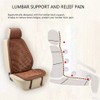 Blueshyhall Cooling Wooden Beaded Car Seat Cover Comfortable Massage Support
