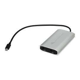 OWC USB-C to Dual HDMI 4K Display Adapter with DISPLAYLINK