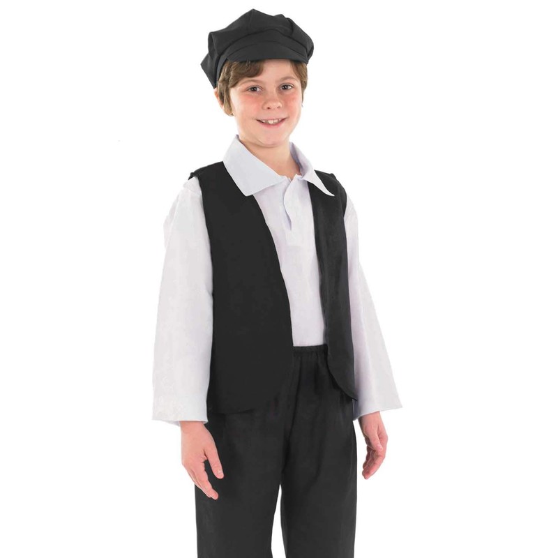 Fun Shack Victorian Boy Costume, Kids Historical Outfit, Boys Period