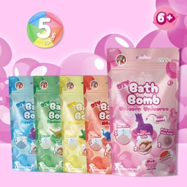 Science4you Bath Bombs Pink Bag for Kids +6 – Bath Bombs Making Kit, Unicorn Educative Science Kits, Cosmetic Experiment, Stem Toys, Cosmetic Gift to Birthday, Christmas for Girls & Boys Age 6 7 8+