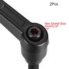 TA-VIGOR 2Pcs Adjustable Clamping Lever Handles, M6 x 16mm Locking