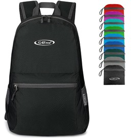 G4Free 20L Ultra Lightweight Foldable Backpack Packable Water Resistant Daypack for Outdoor Walking Camping Traveling Cycling Holiday Unisex