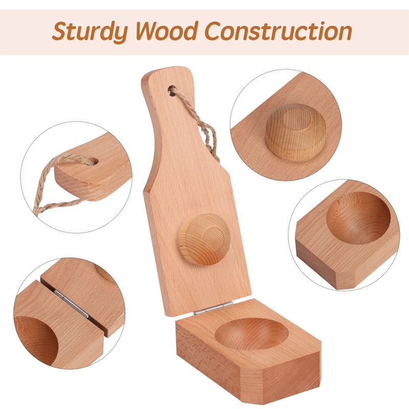 Wooden Tostonera Toston Maker for Stuffing Tostones Tostonera Plantain Solid