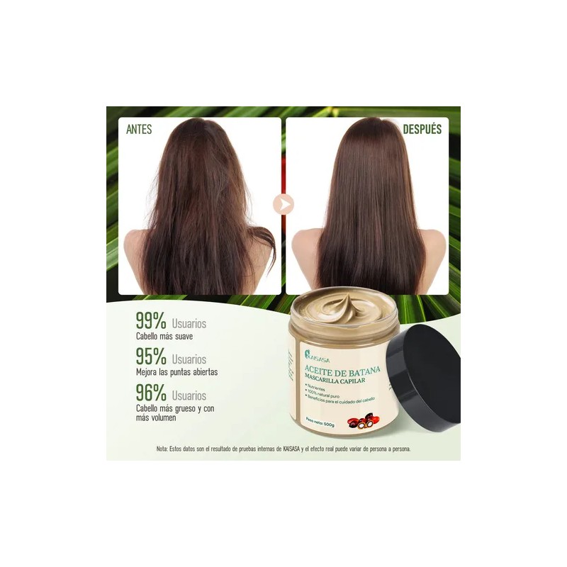 Batana Mascarilla Para Cabello 500ml Reparar Seco Rizado