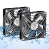 WDERAIR 120mm x 25mm DC High Performance 12V Waterproof Fan