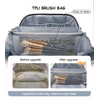BOYATU Travel Makeup Bag for Women: Large Capacity 3-Piece Cosmetic